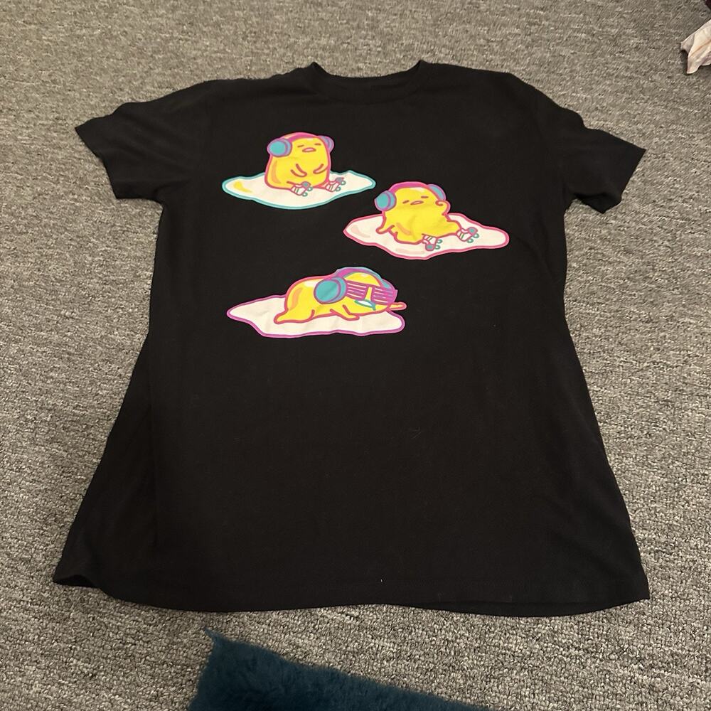 Sanrio SOFT GUDETAMA THE LAZY EGG T-Shirt Unisex Medium